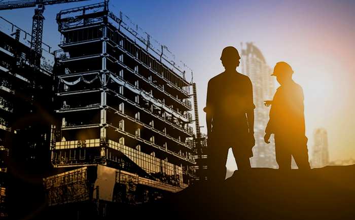 Obra de construção civil executada pela BRA Engenharia em Goiânia