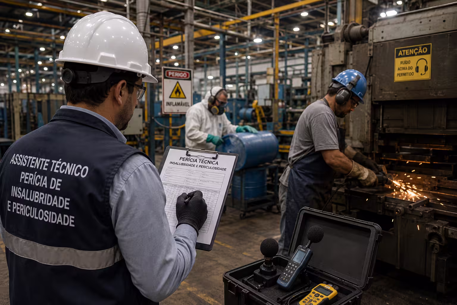 Assistente técnico em perícia de insalubridade e periculosidade pela BRA Engenharia em Goiânia