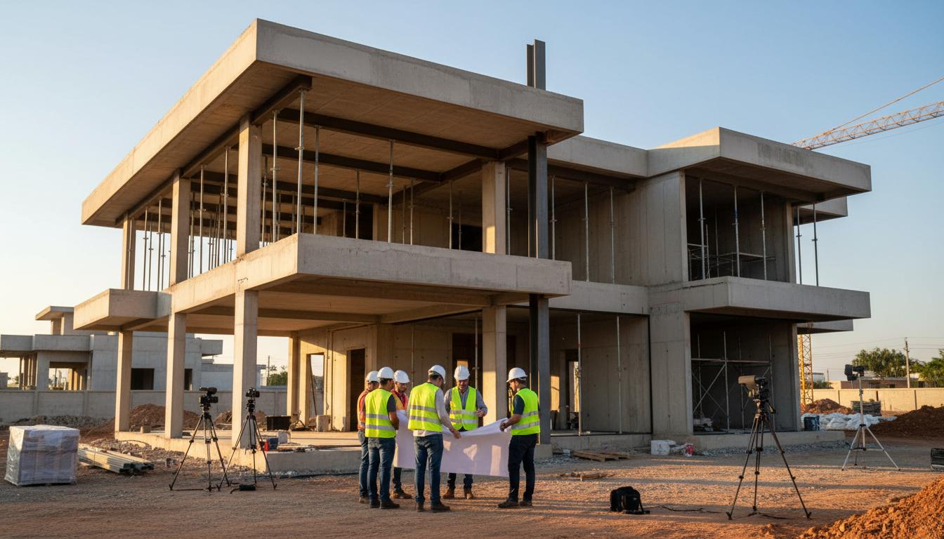 Construcao de casa de alto padrao pela BRA Engenharia