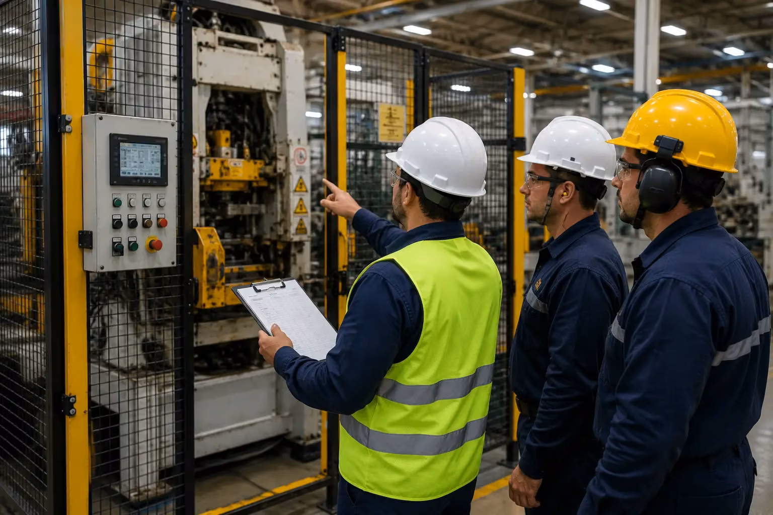 Treinamento NR-12 de segurança em máquinas pela BRA Engenharia em Goiânia